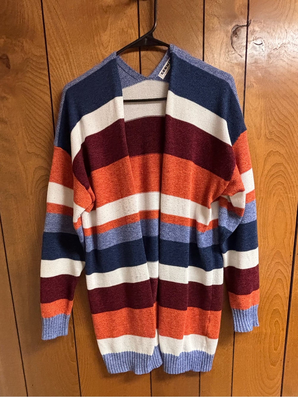 Ecowish open-front knit cardigan